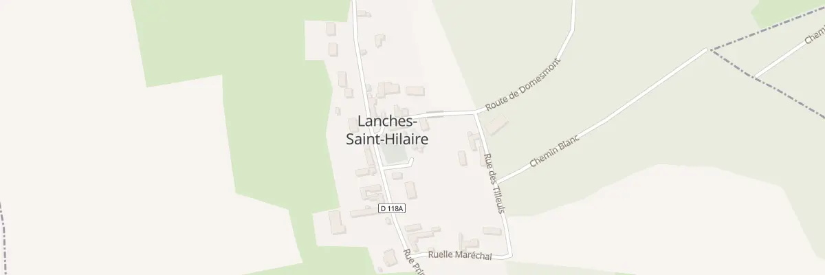 Plan du 2 Imp de l’Église à Lanches-Saint-Hilaire