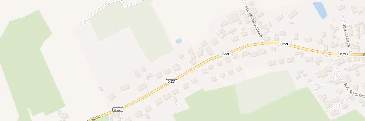 Plan du 134 Rue du Mont à Éperlecques