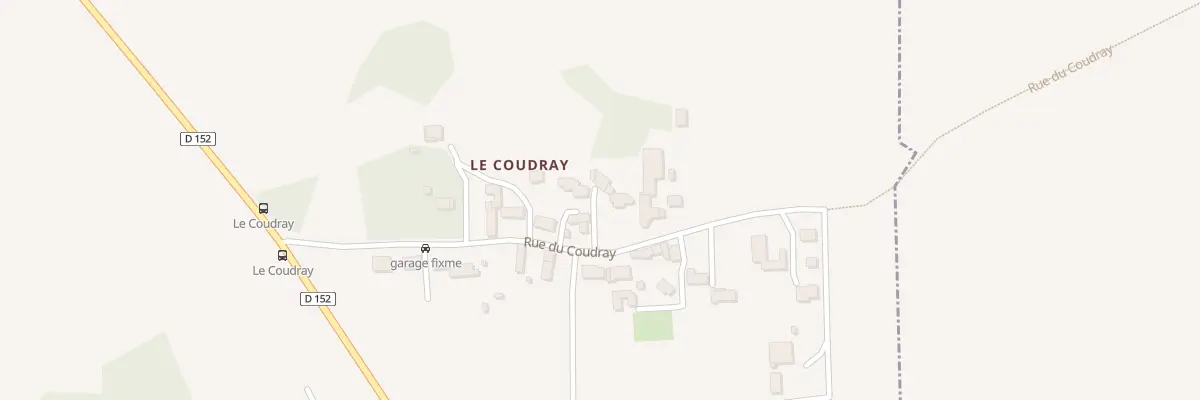 Plan du 235 Rue du Coudray à Briis-sous-Forges
