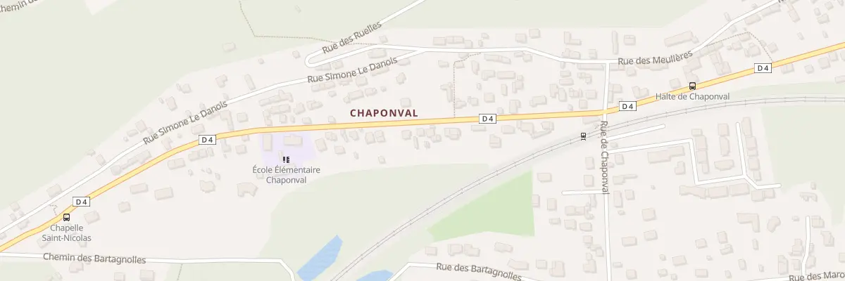 Plan du 23 Rue de Pontoise à Auvers-sur-Oise