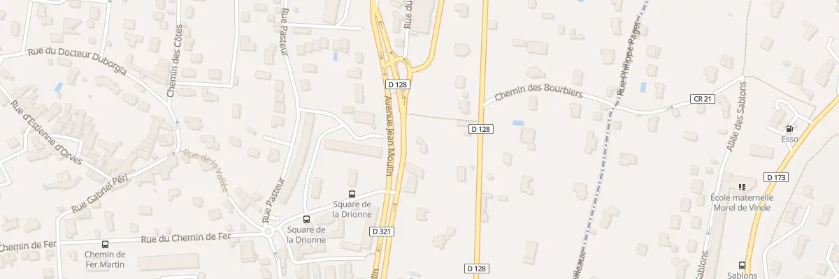 Plan du 3 Av Jean Moulin à Bougival