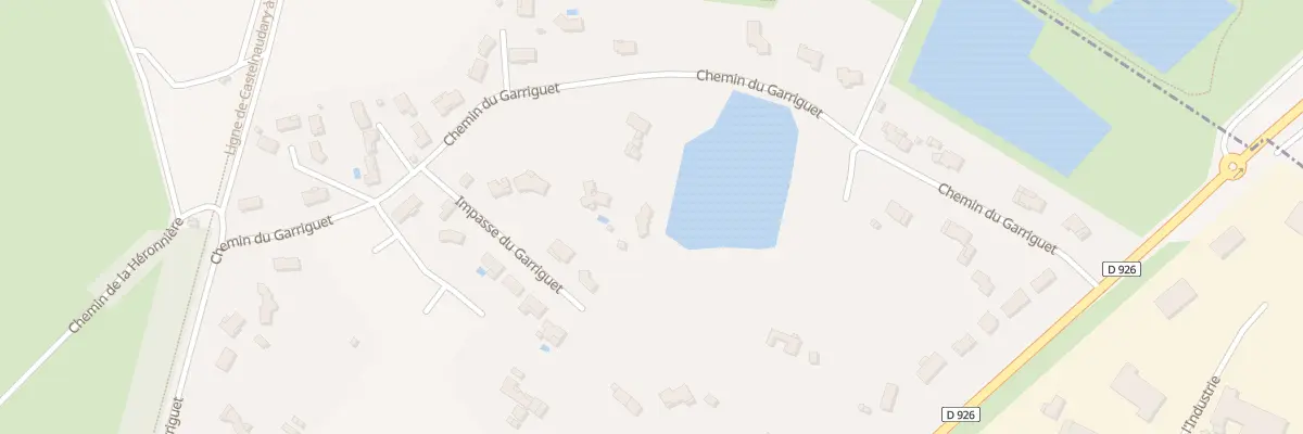 Plan du 92 Che du Garriguet à Cambounet-sur-le-Sor