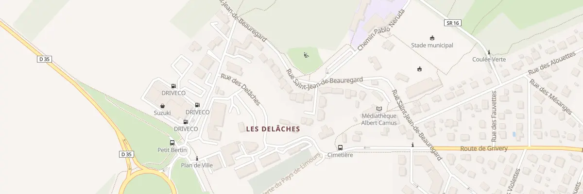 Plan du 94 Rue Saint Jean de Beauregard à Gometz-le-Châtel