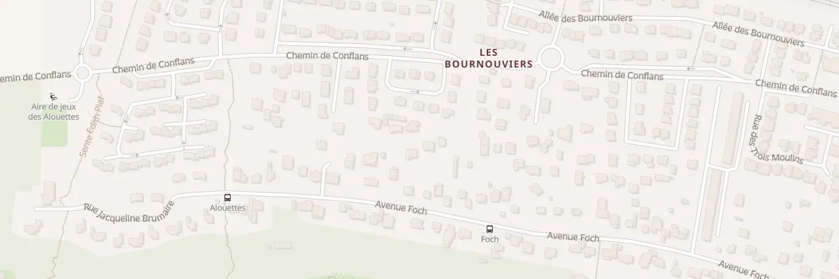 Plan du 88 Av Foch à Herblay-sur-Seine