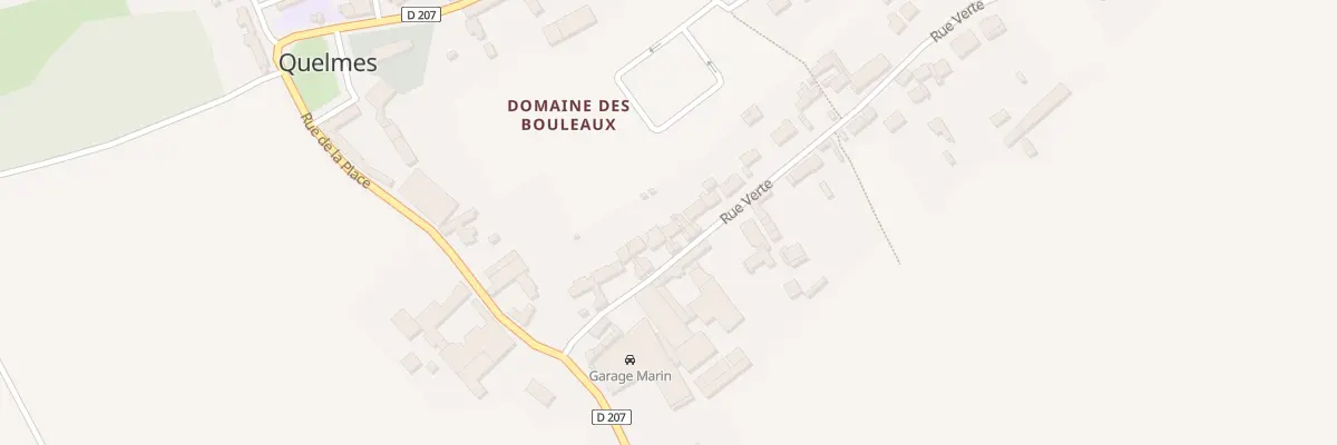 Plan du 113 Rue Verte à Quelmes