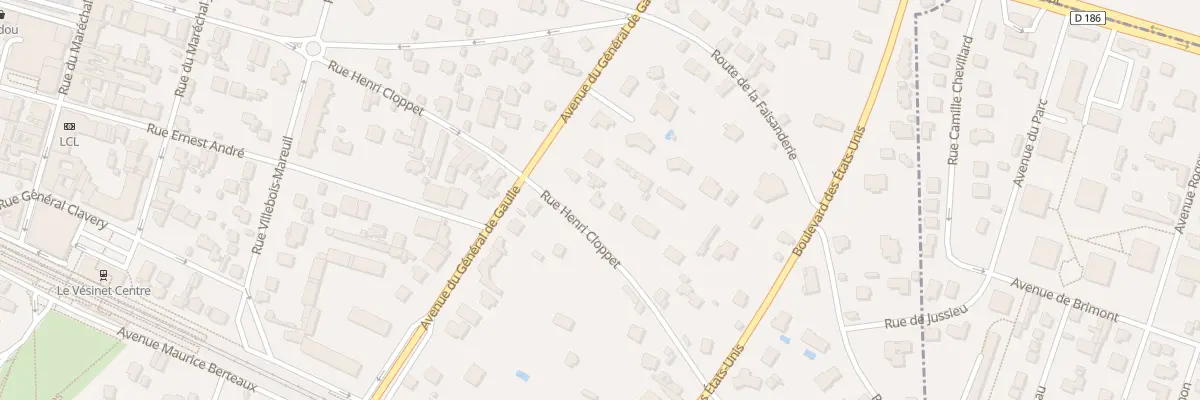 Plan du 52 Rue Henri Cloppet au Vésinet
