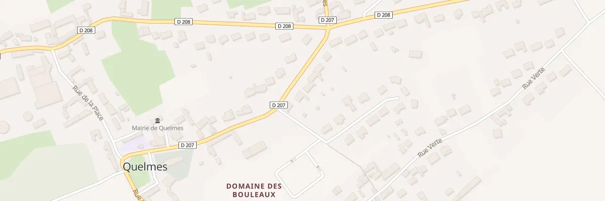 Plan du 272 Rue de l’Eglise à Quelmes