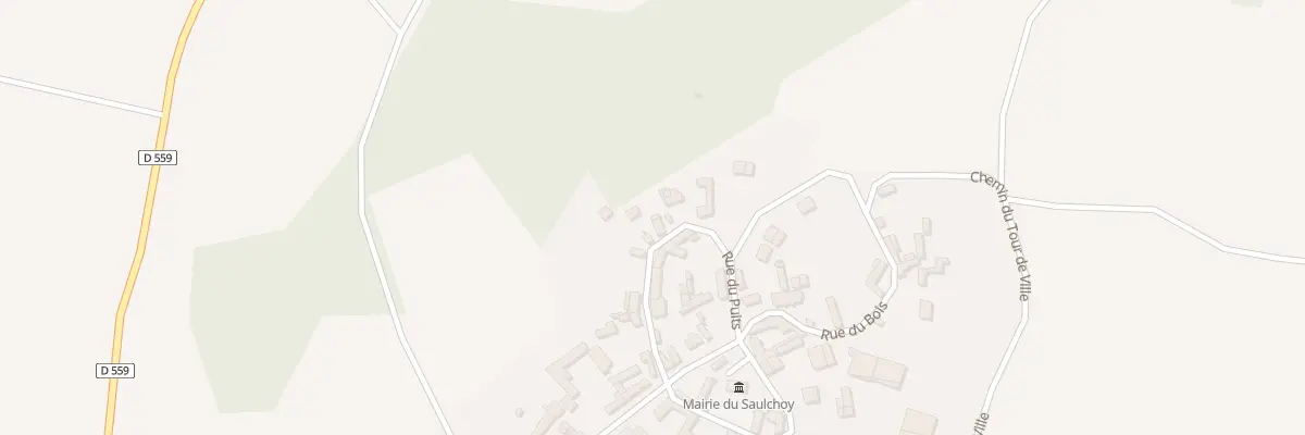 Plan du 50 Rue du Puits au Saulchoy
