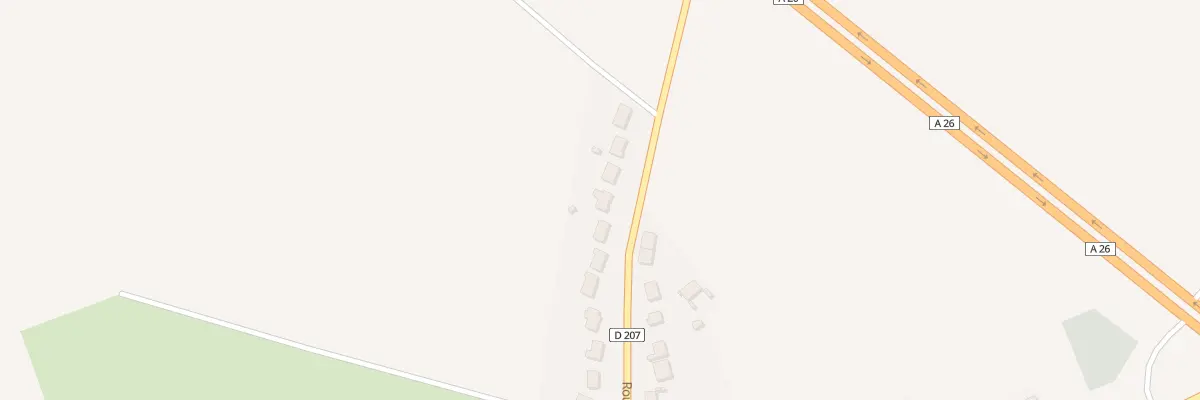 Plan du 245 Rte de Zudausques à Quelmes