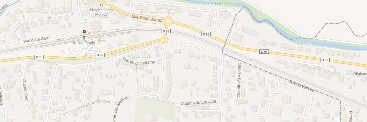 Plan du 6 Rue de la Grande Coudraie à Gif-sur-Yvette
