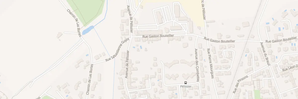 Plan du 10 Rue Gaston Bouteiller à Albi