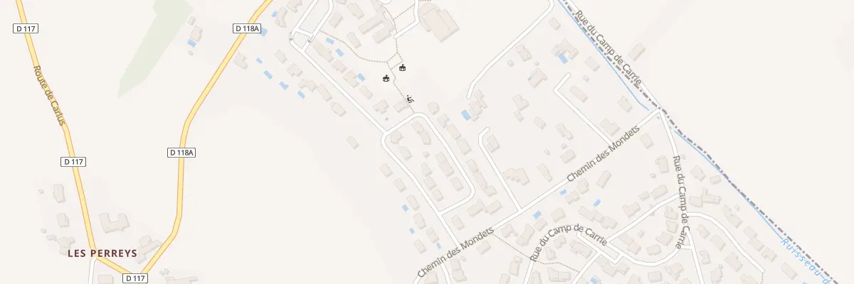 Plan du 10 Rue de la Grande Feuilleraie à Saliès