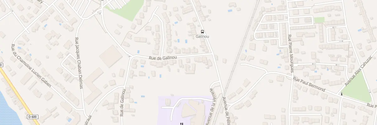 Plan du 90 Rue de Galinou à Albi