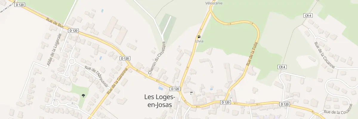 Plan du 5 Rue du Petit Jouy aux Loges-en-Josas