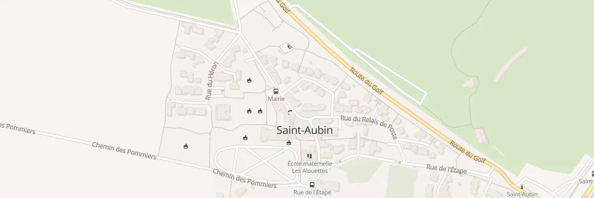 Plan du 19 Rue du Clocher à Saint-Aubin