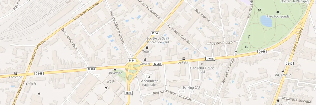 Plan du 52 Av Maréchal Foch à Albi