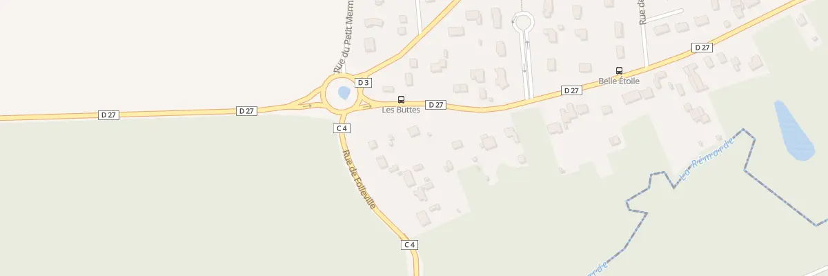 Plan du 4 Rue de la Folleville à Saint-Maurice-Montcouronne