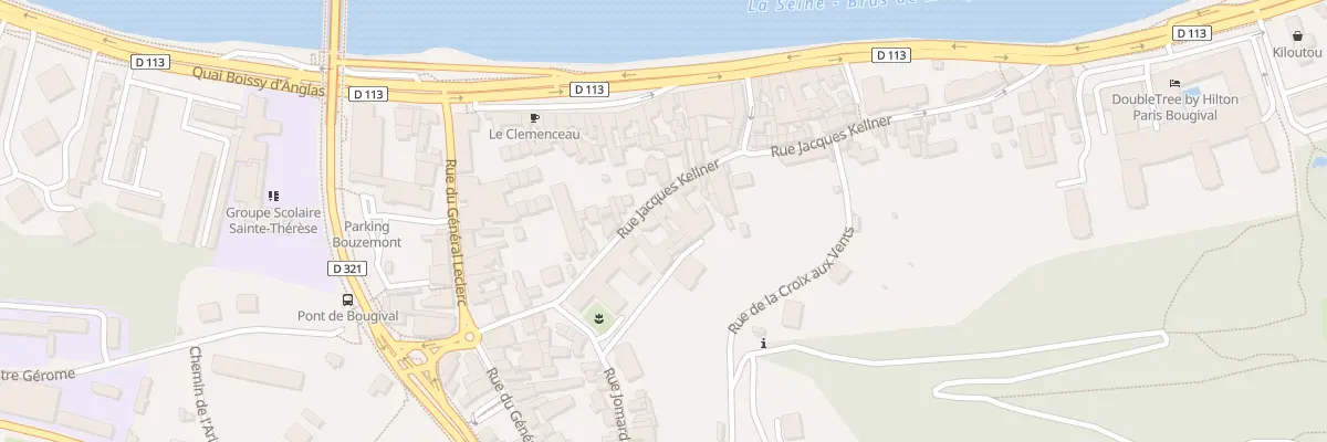 Plan du 20 Rue Jacques Kellner à Bougival