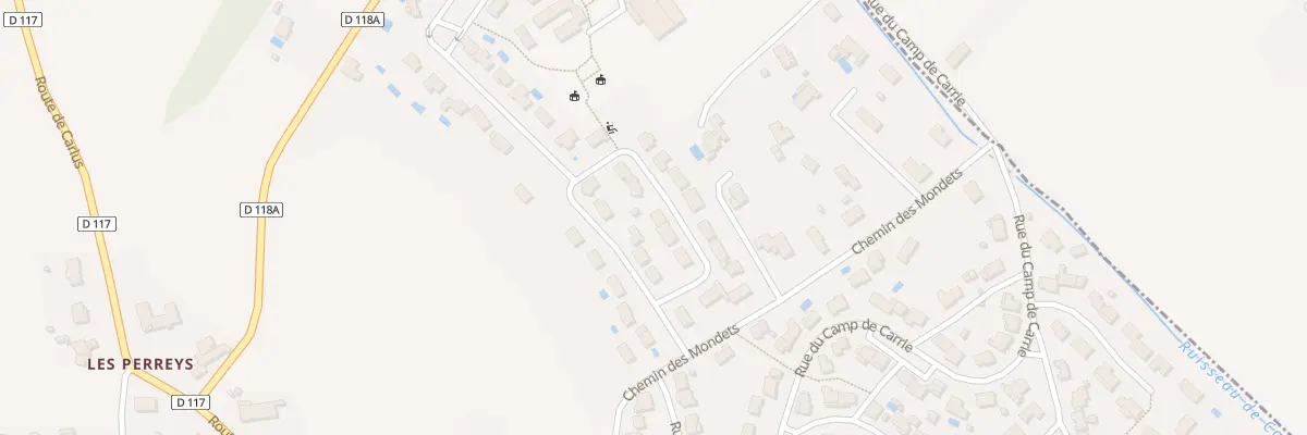 Plan du 8 Rue de la Grande Feuilleraie à Saliès