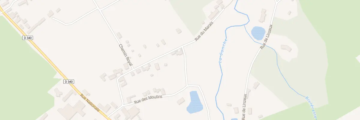 Plan du 18 Rue du Marais à Galametz