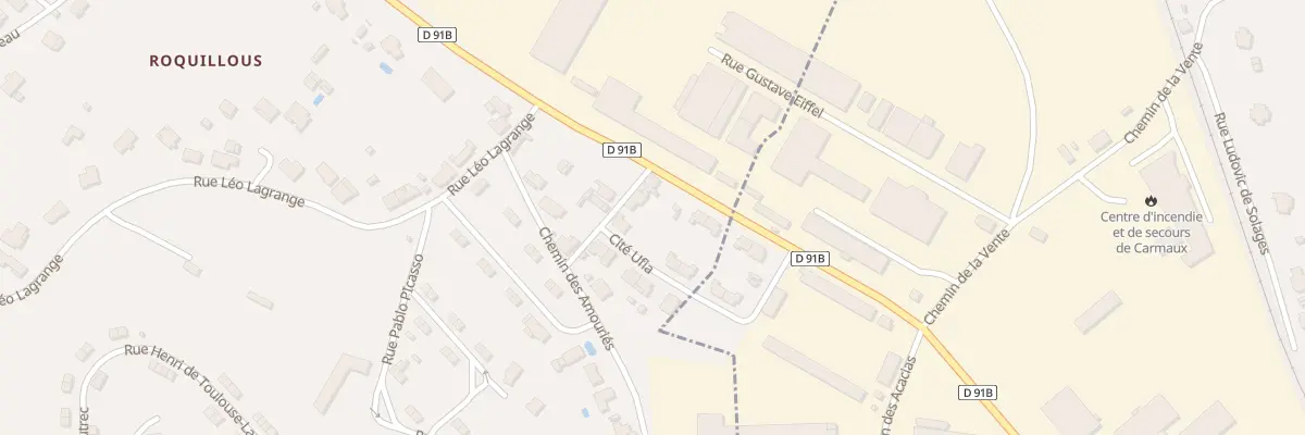 Plan du 2 Rue Balzac à Saint-Benoît-de-Carmaux