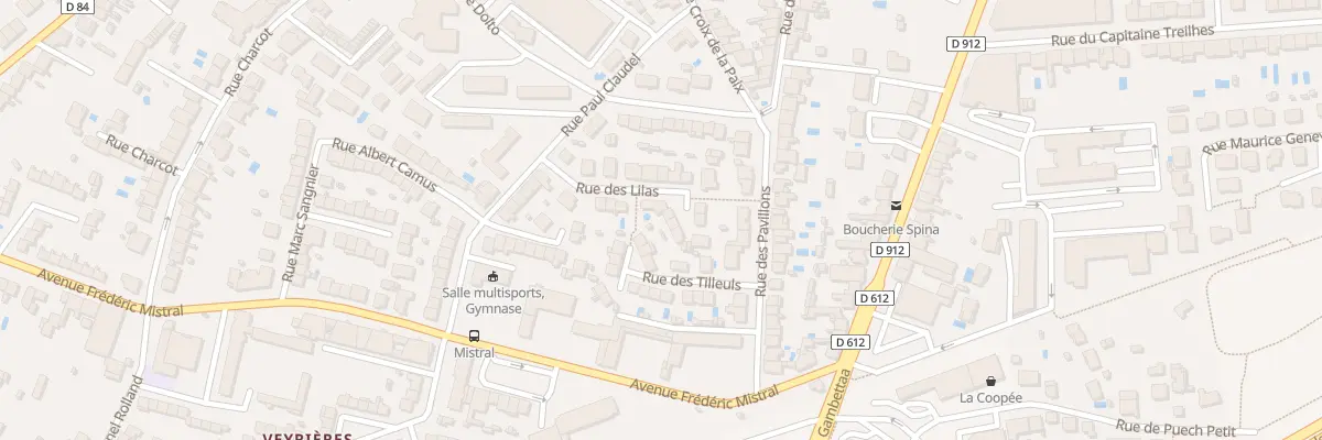 Plan du 11 Rue des Lilas à Albi