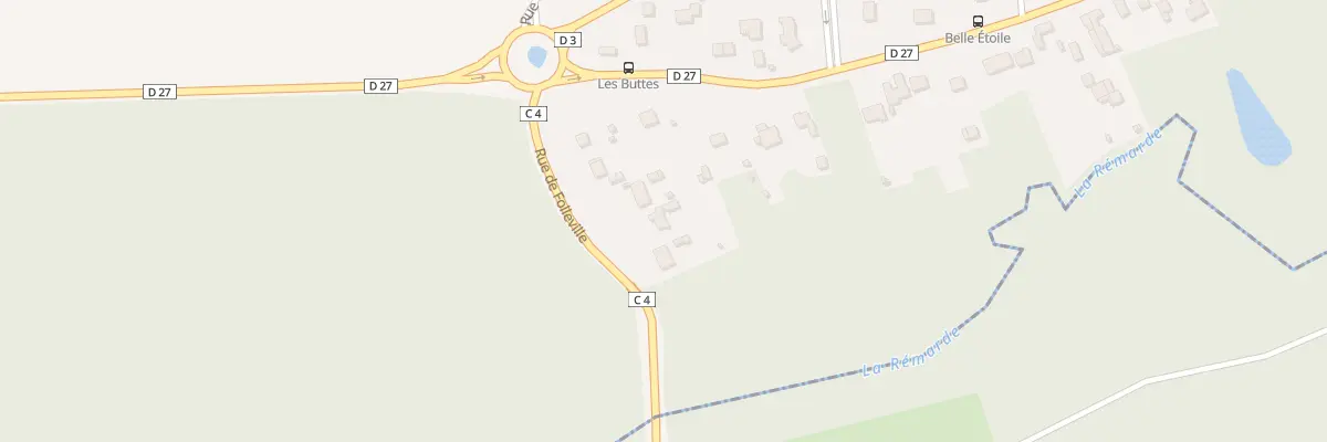 Plan du 10 Rue de la Folleville à Saint-Maurice-Montcouronne