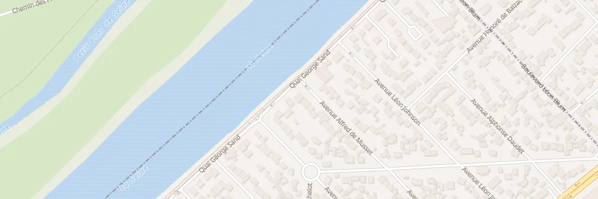 Plan du 2 Av Alfred de Musset à Montesson