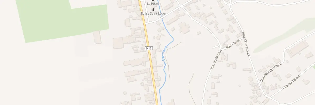 Plan du 25 Rue Anatole Jovelet à Saint-Léger-lès-Domart