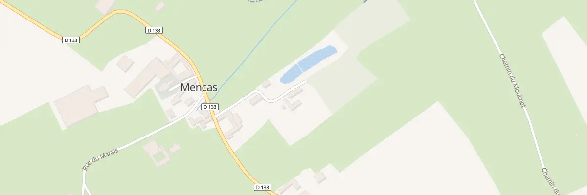 Plan du 8 Imp du Capadant à Mencas