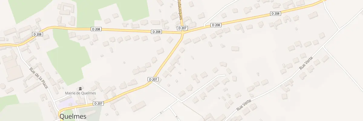 Plan du 332 Rue de l’Eglise à Quelmes