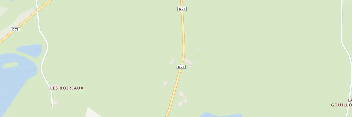 Plan du 5240 Les Boireaux à Vicq-Exemplet