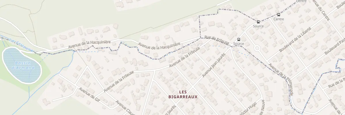 Plan du 5049 Av de la Frileuse à Gometz-le-Châtel