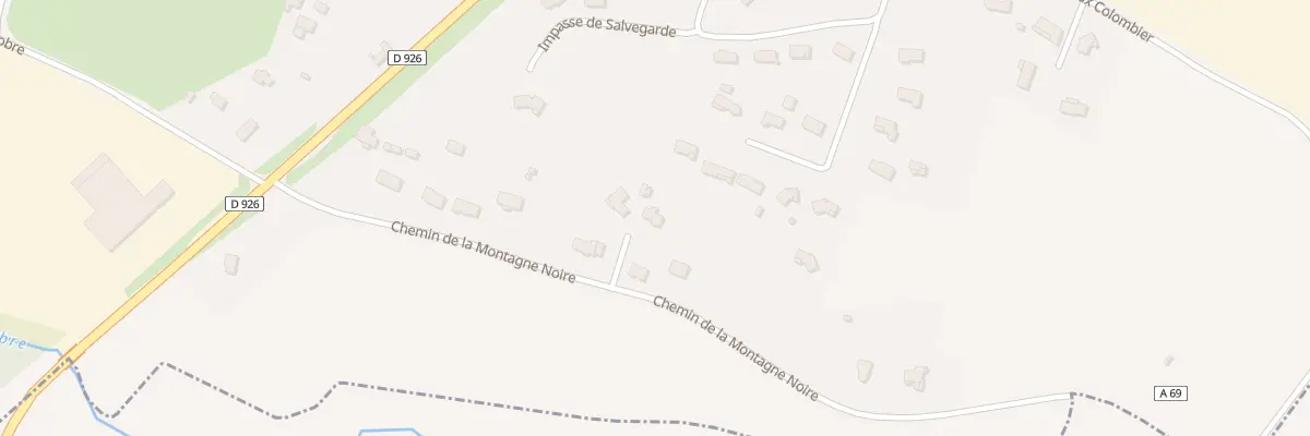 Plan du 29 Che de la Montagne Noire à Cambounet-sur-le-Sor