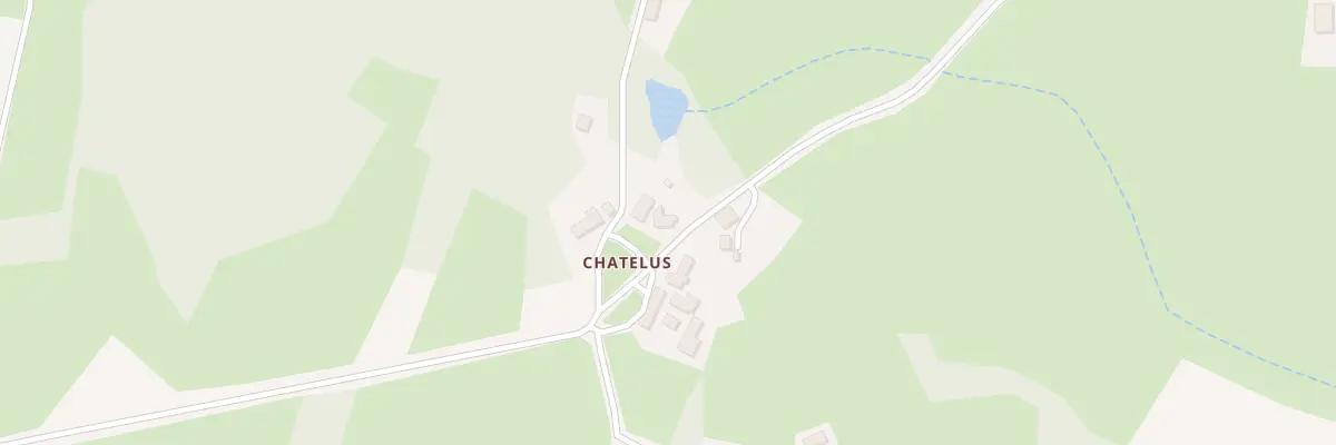 Plan du 14 Chatelus à Saint-Dizier-la-Tour
