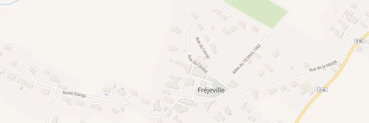 Plan du 5 Rue Centre à Fréjeville