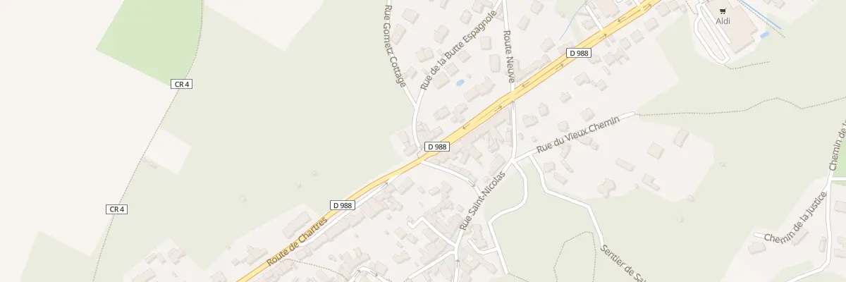 Plan du 84 Rte de Chartres à Gometz-le-Châtel