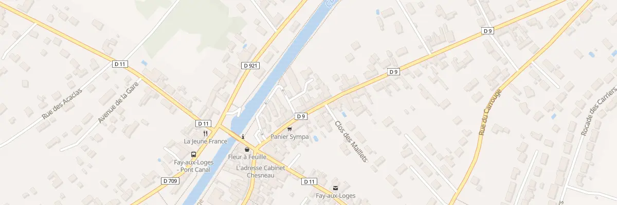 Plan du 15 Rue des Maillets à Fay-aux-Loges