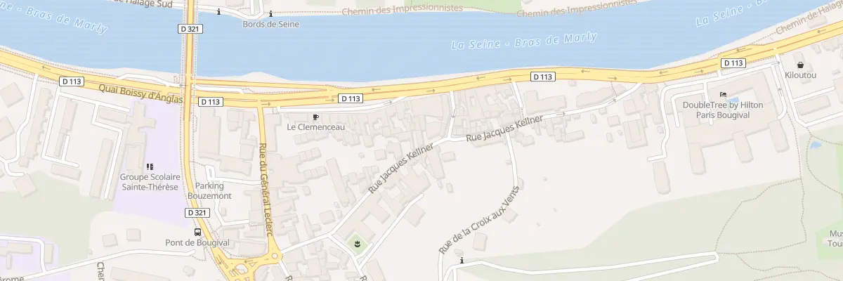 Plan du 27 Rue Jacques Kellner à Bougival