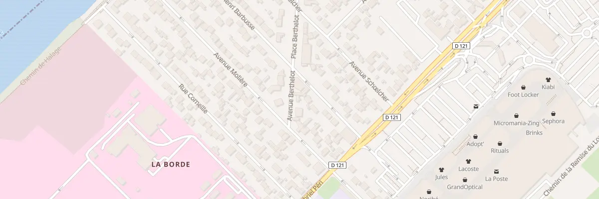 Plan du 25 Av Berthelot à Montesson
