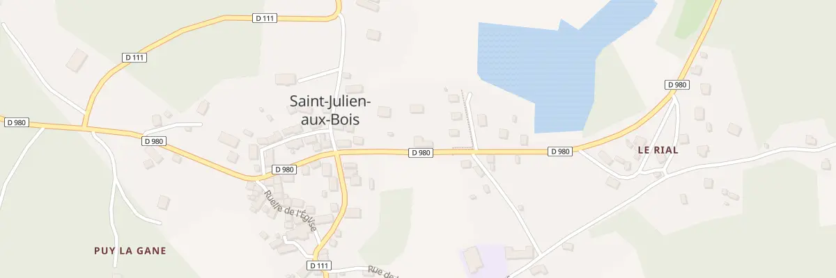 Plan du 23 Rte du Quinsac à Saint-Julien-aux-Bois