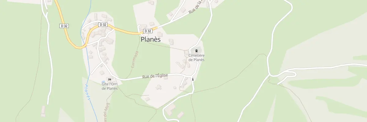 Plan du 5 Che du Presbytere à Planès