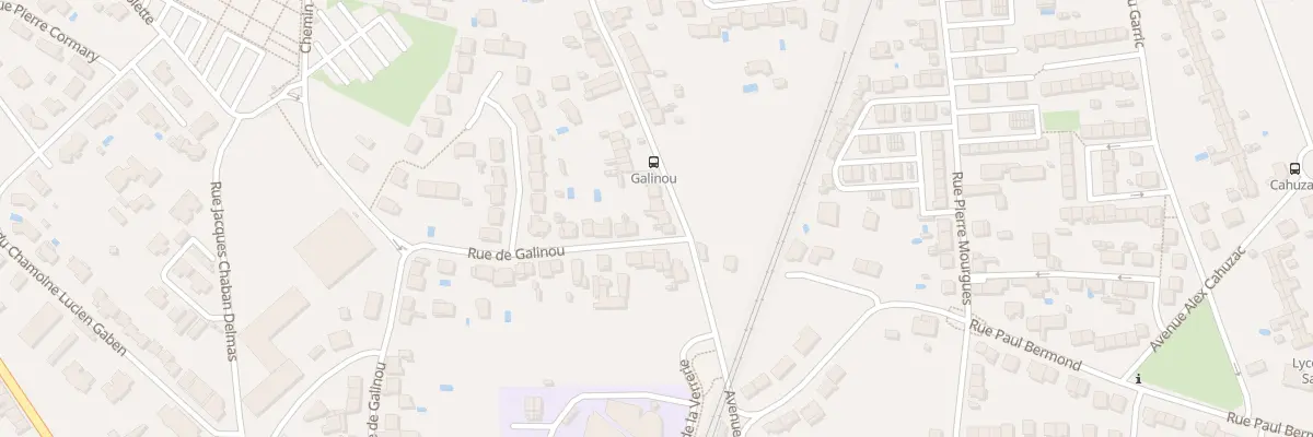 Plan du 85 Av de Pélissier à Albi