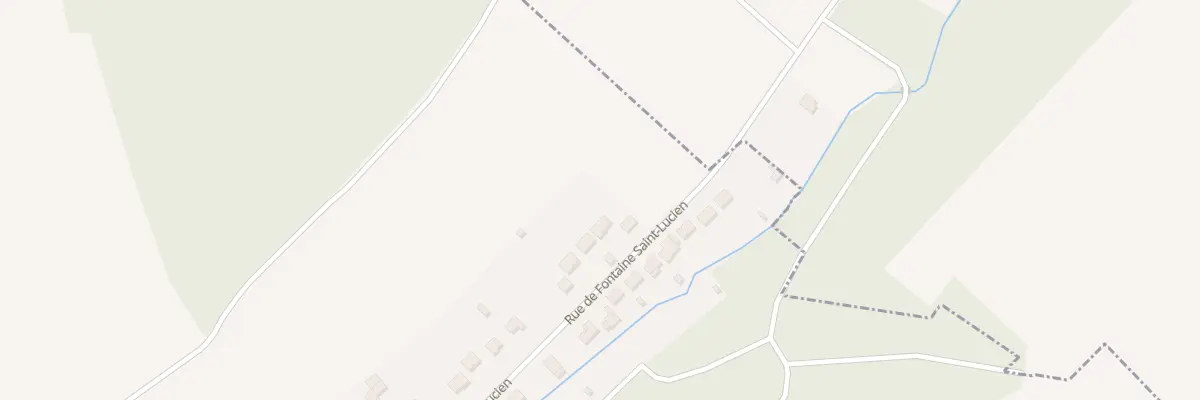 Plan du 565 Rue de Fontaine Saint Lucien à Guignecourt