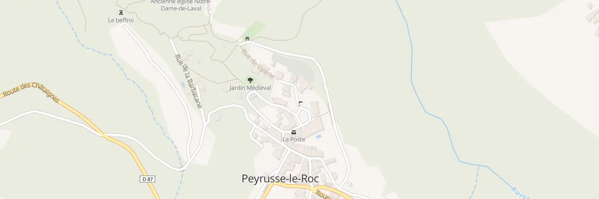 Plan du 11 Pl des Treize Vents à Peyrusse-le-Roc