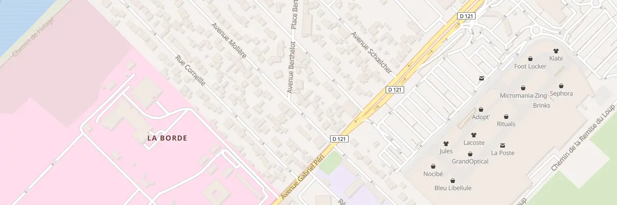 Plan du 47 Av Molière à Montesson