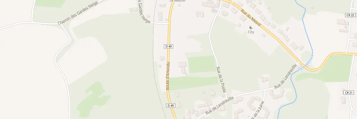 Plan du 13 Rte d’Artondu à Ormoy-la-Rivière