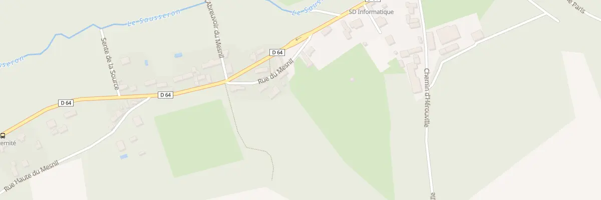 Plan du 9 Rue du Mesnil à Labbeville
