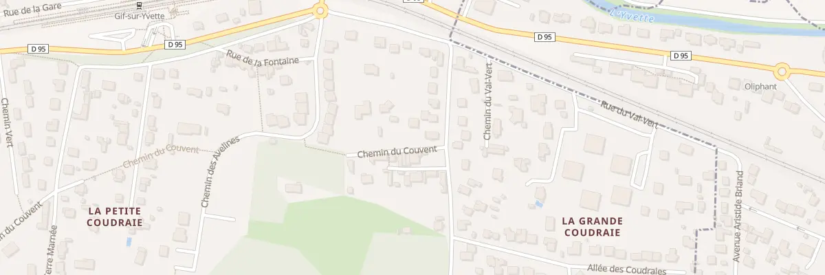 Plan du 75 Che du Couvent à Gif-sur-Yvette