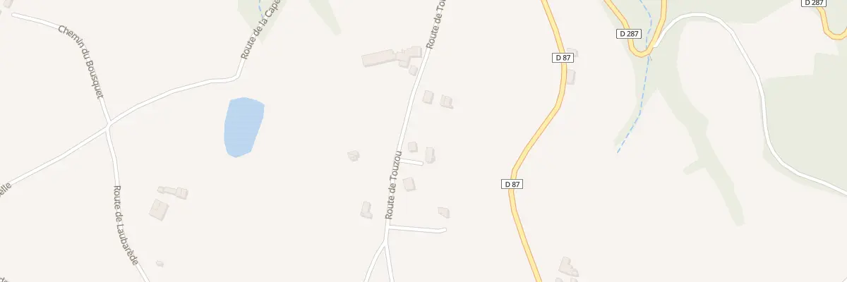 Plan du 5081 Les Ortes à Peyrusse-le-Roc